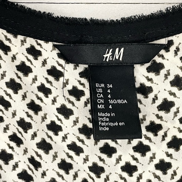 H&M Sleeveless Tunic Top Blouse - Picture 6 of 7